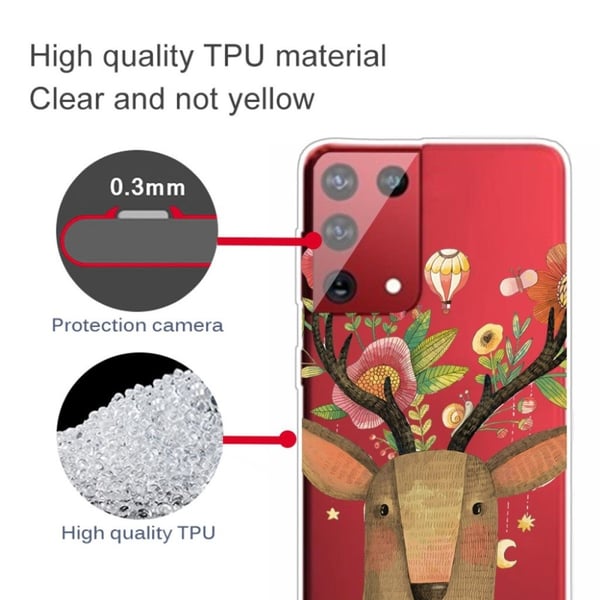 Deco Samsung Galaxy S21 Ultra 5G skal - Älg