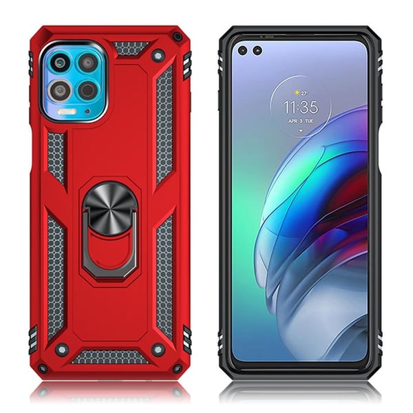 Bofink Combat Motorola Moto G100 / Edge S Etui - Rød