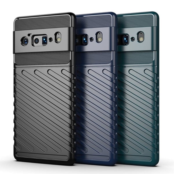 Thunder Google Pixel 6 Pro Etui - Grønn