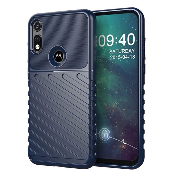 Thunder Motorola Moto E (2020) Etui - Blå