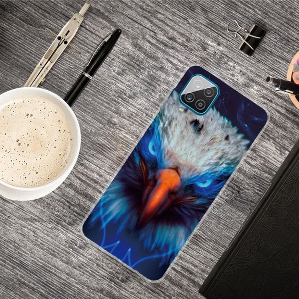Deco Samsung Galaxy A12 5G Etui - ørn