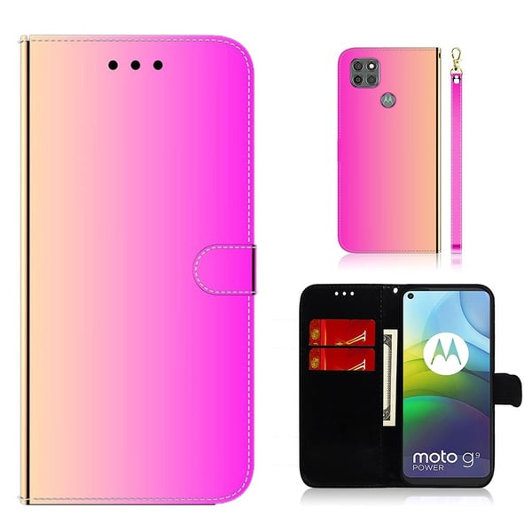 Mirror Motorola Moto G9 Power Flippetui - Rose