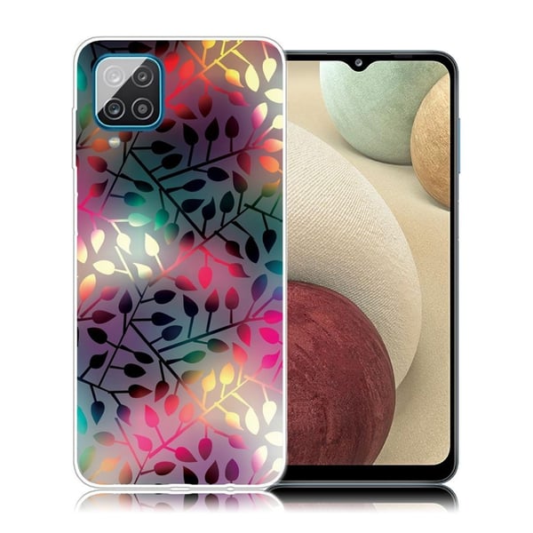 Deco Samsung Galaxy A12 5G kotelot - Elinvoimainen Lehdet Kuvio