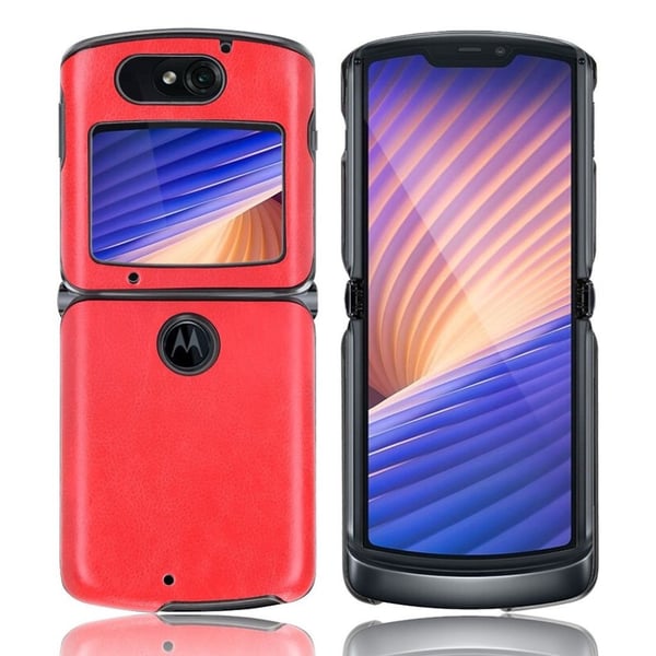 Prestige Etui Motorola Razer 5g - Rød