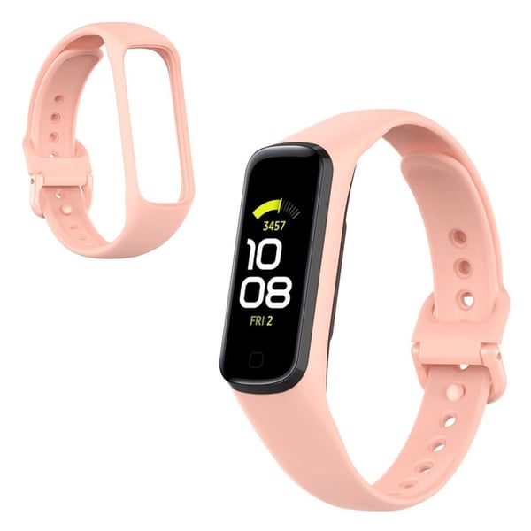 Samsung Galaxy Fit 2 silicone watch band - Light Pink