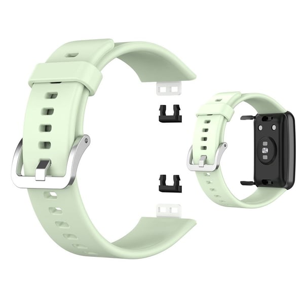 Huawei Watch Fit silikone rem - lysegrøn