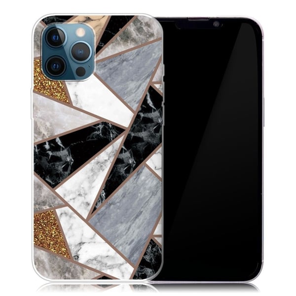 Marble design iPhone 13 Pro cover - Fragment Af Marmorfarver