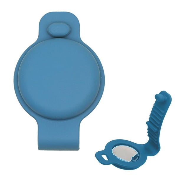 AirTags clip-design silikoneovertræk - Midnatsblå