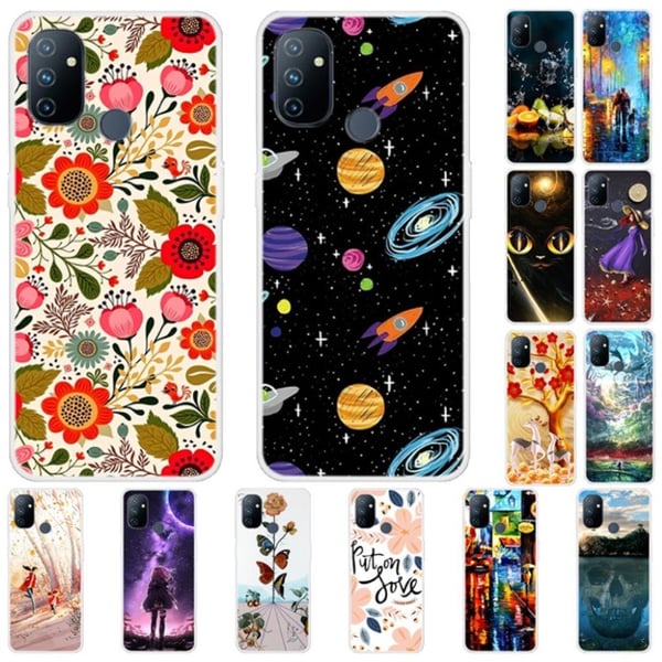 Deco OnePlus Nord N100 Etui - Hodeskalle