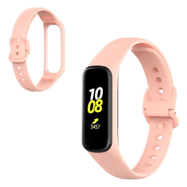 Samsung Gear Fit2 silikoninen kellonauha - Khaki Samsung Gear Fit2 silikoninen kellonauha - Khaki