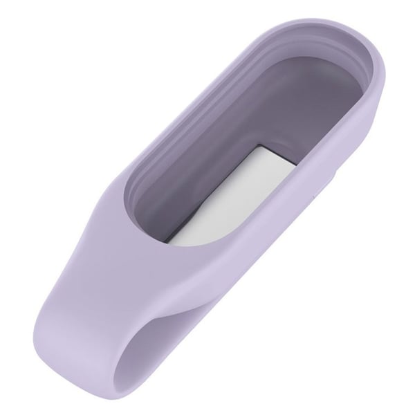 Xiaomi Mi Band 5 silikonspänne ram - Ljuslila