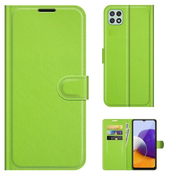 Classic Samsung Galaxy A22 5G fodral - Grön