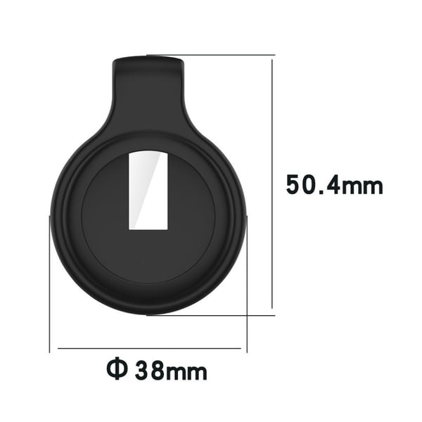 AirTags clip design silikonisuojus - Tummanvihreä