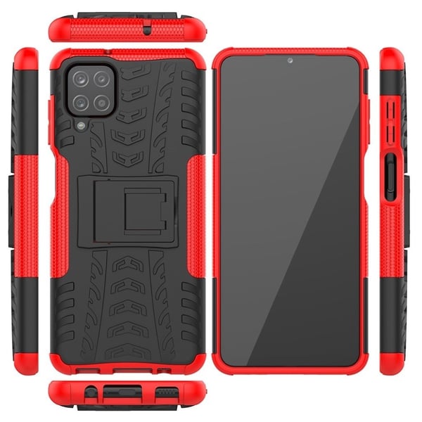 Offroad Etui Samsung Galaxy A12 5G - Rød