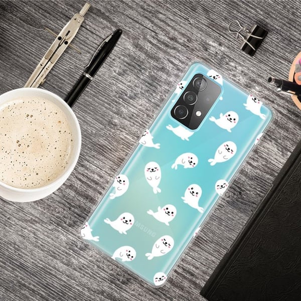 Deco Samsung Galaxy A72 5G Etui - Sel
