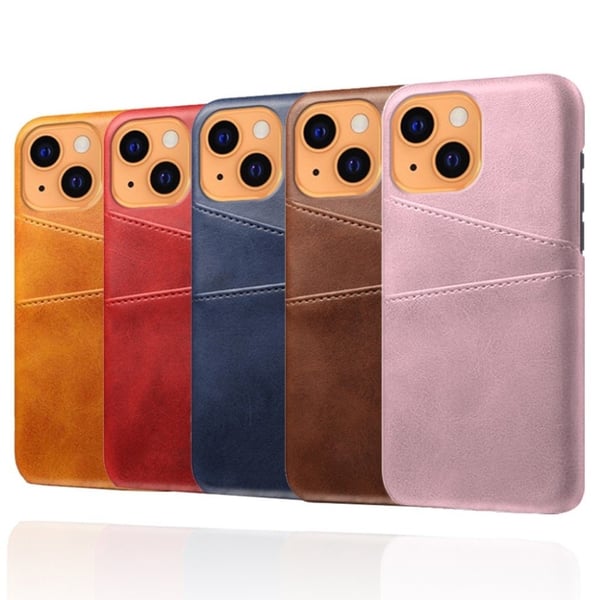 Dual Card iPhone 13 Mini cover - Rosaguld