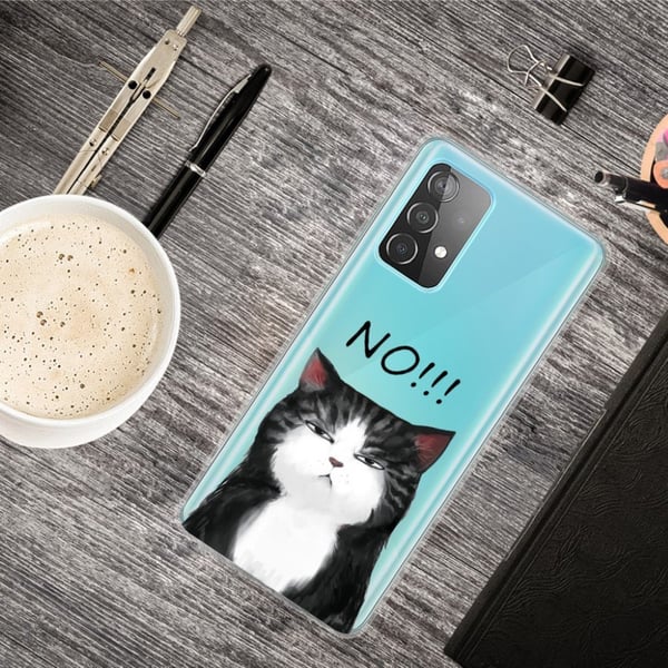 Deco Samsung Galaxy A52 5G Etui - Katt