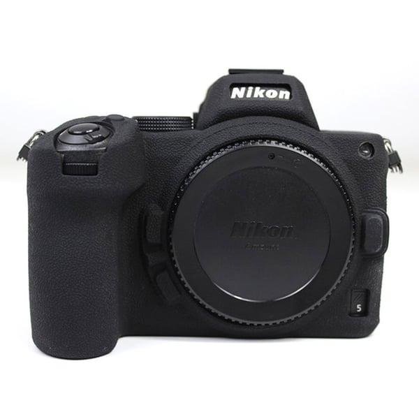 Nikon Z5 silikonikotelo - Musta