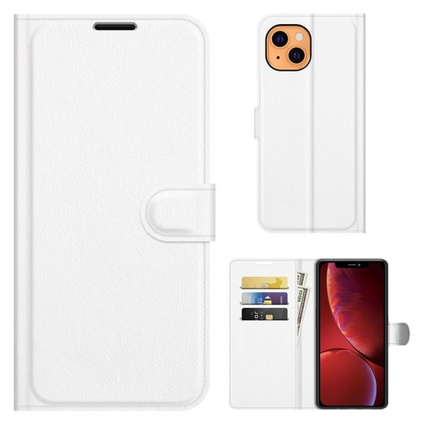 Classic iPhone 13 Mini flip etui - Hvit