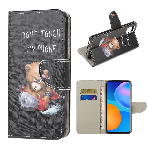 Wonderland Samsung Galaxy A72 5G Flippetui - Warning Words