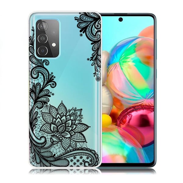 Deco Samsung Galaxy A72 5G Etui - Lace Blomst