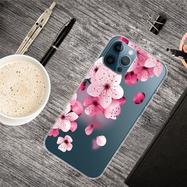 Deco iPhone 13 Pro Suojakotelo - Peach Blossom