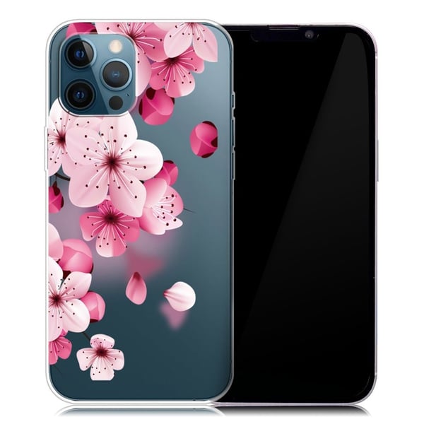 Deco iPhone 13 Pro Suojakotelo - Peach Blossom