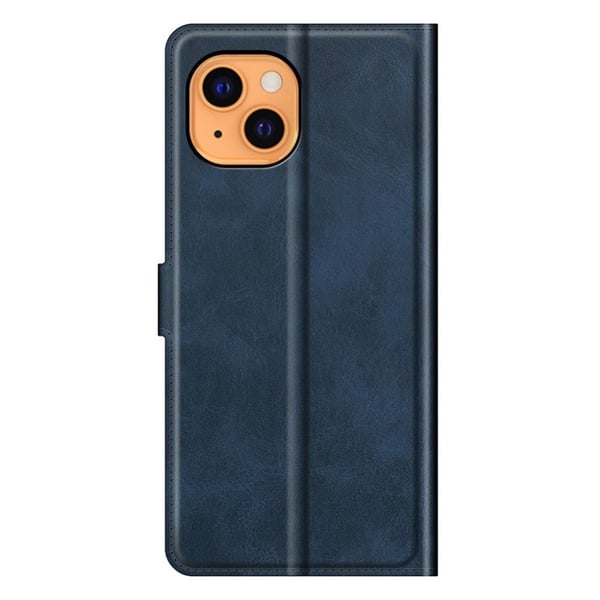 Lompakko Nahkakotelo For iPhone 13 - Sininen
