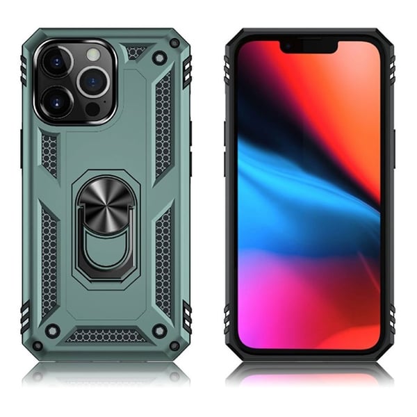 Bofink Combat iPhone 13 Pro deksel - Grønn