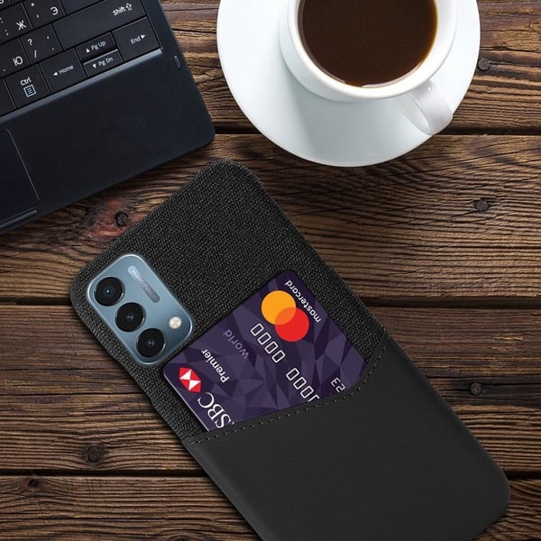Bofink OnePlus Nord N200 5G Card Suojakuori - Musta