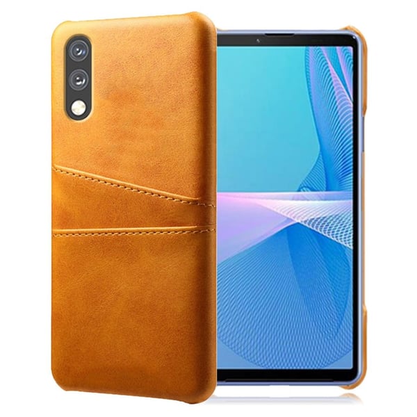 Dual Card Etui Sony Xperia Ace 2 - Oransje