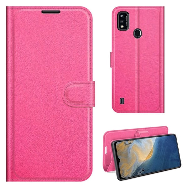 Classic ZTE Blade A51 flip etui - Rose