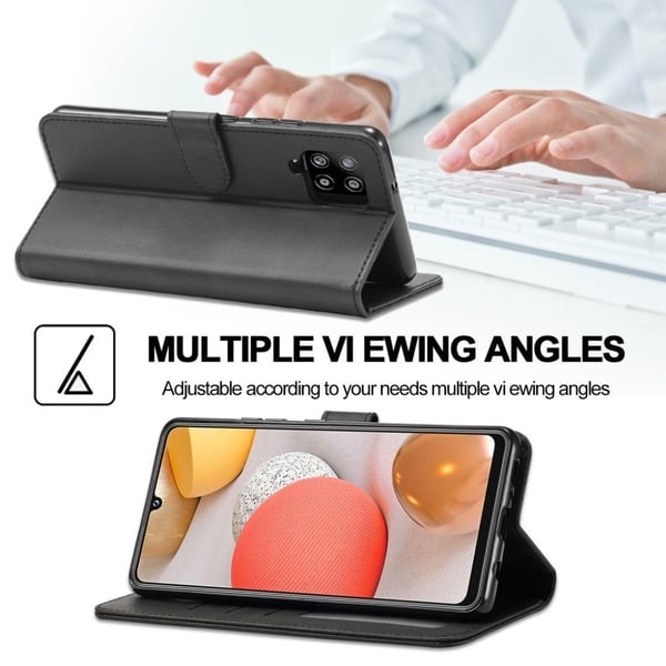 LC.IMEEKE Samsung Galaxy A42 5G flip etui - sort