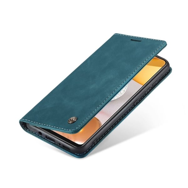 CaseMe Samsung Galaxy A42 5G Vintage Etui - Blå