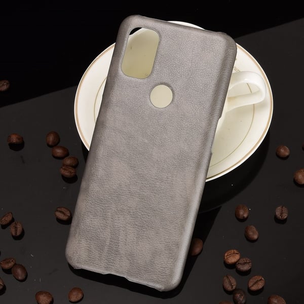 Croco OnePlus Nord N10 5G kotelot - Harmaa