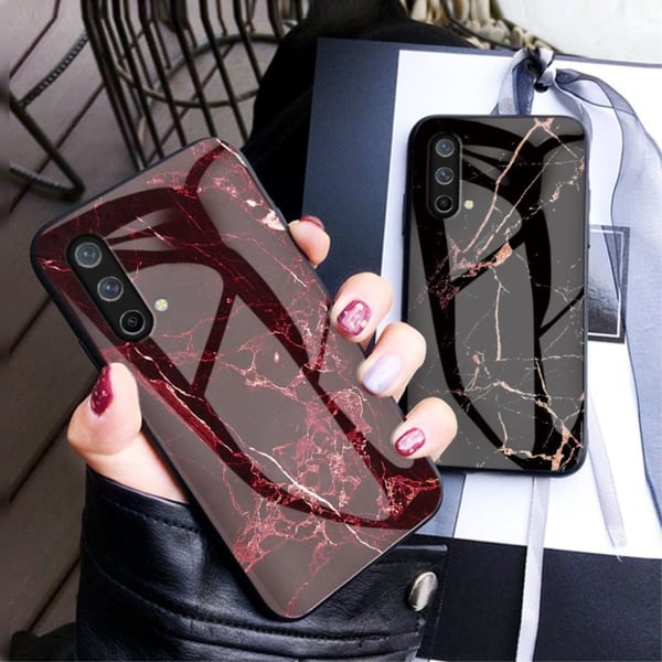Fantasy Marble OnePlus Nord CE 5G deksel - Smaragd Marmor