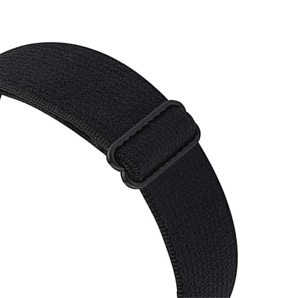Elastiskt klockarmband i nylon för Fitbit Luxe - Svart