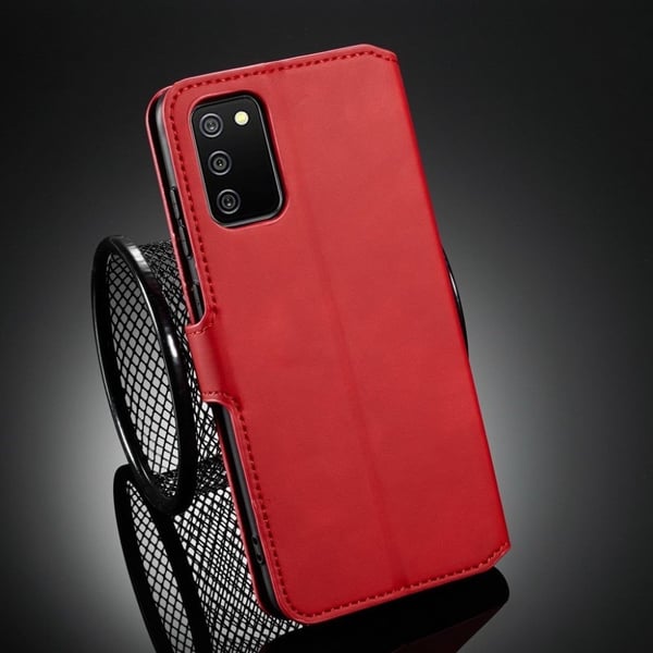 DG.Ming Samsung Galaxy A02s Retro Etui - Rød