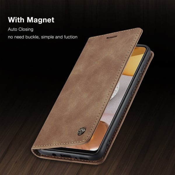 CaseMe Samsung Galaxy S21 Plus Vintage etui - brun
