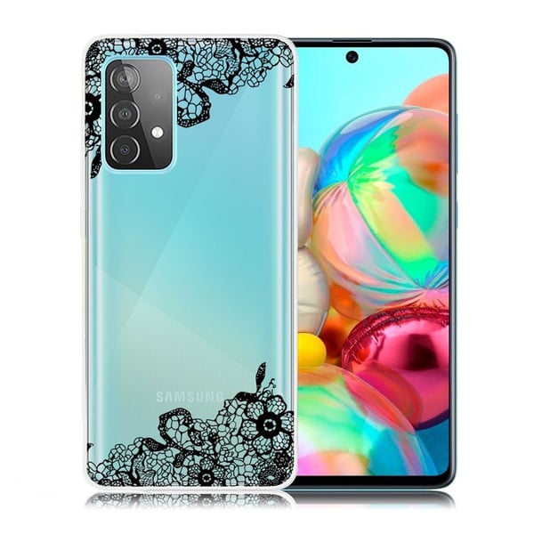 Deco Samsung Galaxy A72 5G Etui - Lace Blomst