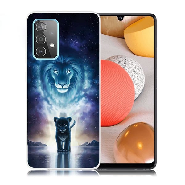 Deco Samsung Galaxy A52 5G Etui - Løve