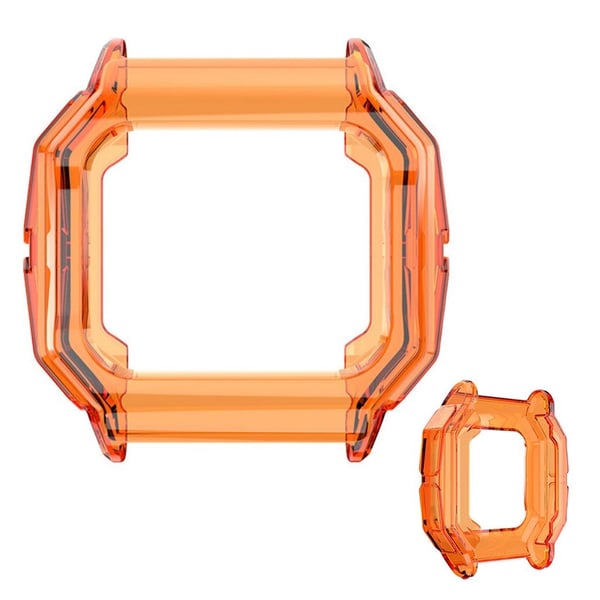 Klart TPU-deksel for Amazfit Neo - Gjennomsiktig Oransje