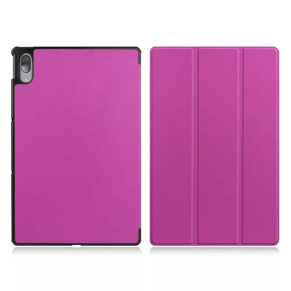 Lenovo Tab P11 Pro Trippelt Lær Etui - Lilla