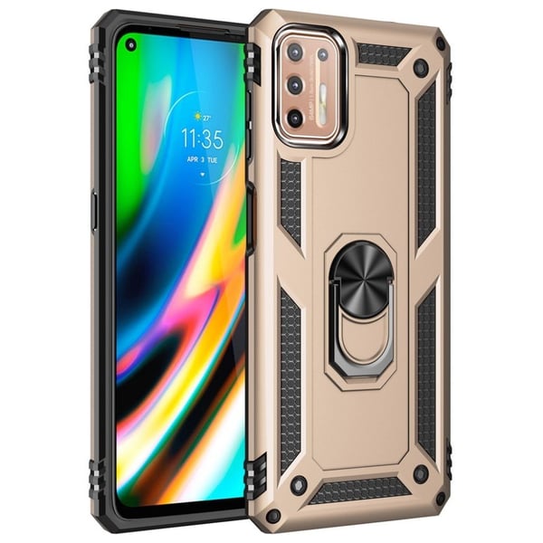 Bofink Combat Motorola Moto G9 Plus Etui - Gull