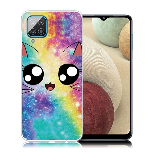 Deco Samsung Galaxy A12 5G etui - Cute mønster