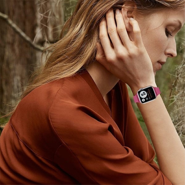 Apple Watch 40 mm klokkerem i nylon - Rose