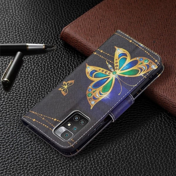 Wonderland Xiaomi Redmi 10 Prime / Redmi 10 Flippetui - Jewelry Sommerfugler