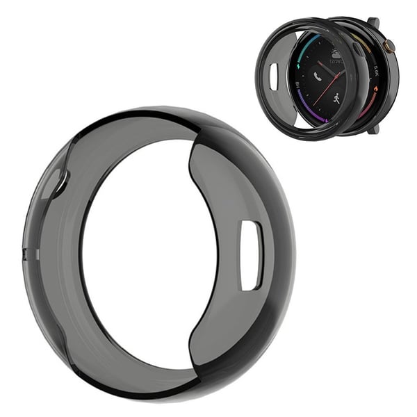 Amazfit Nexo klart TPU-deksel - Gjennomsiktig Svart