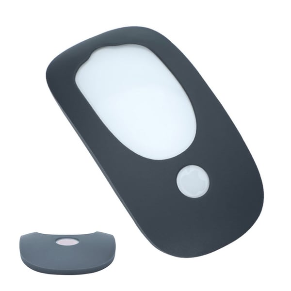 Apple Magic Mouse 2 / Mouse 1 silikonisuojus - Tummanharmaa