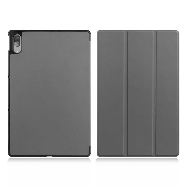 Lenovo Tab P11 Pro Trippelt Lær Etui - Grå